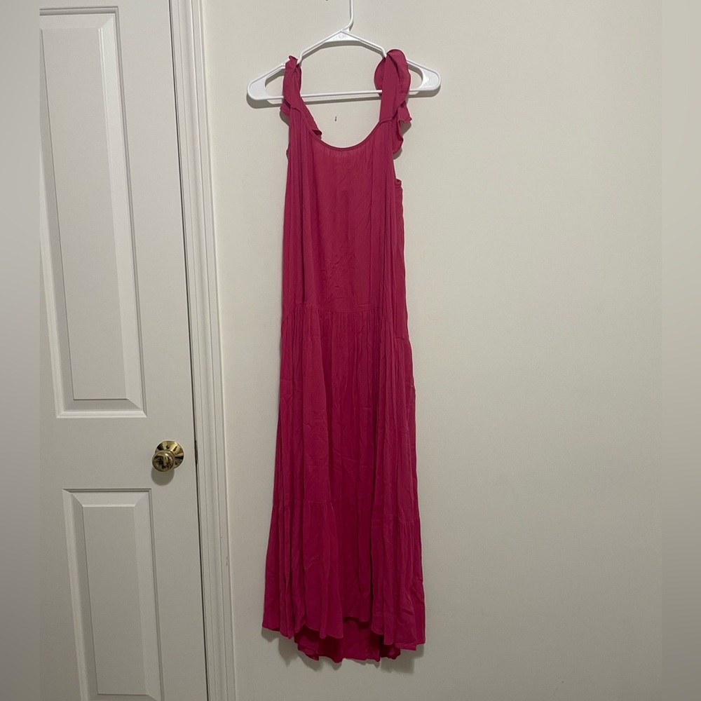 NWT Long dark pink BB Dakota dress - size XS